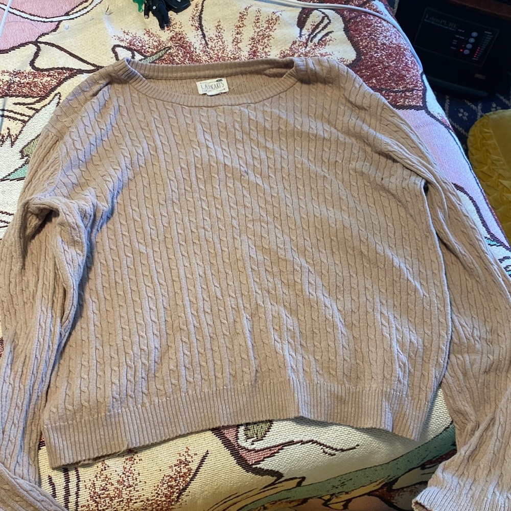 cropped sweater